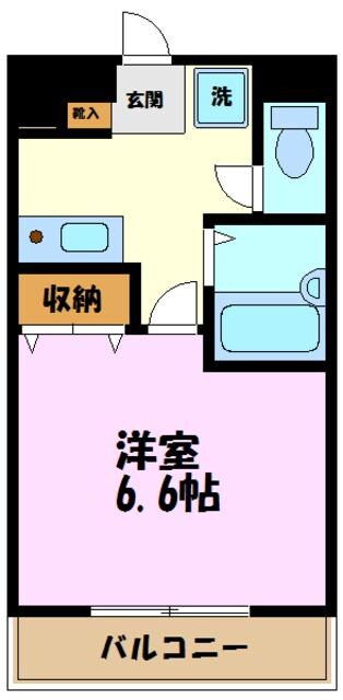 アスタリスク日吉の物件間取画像