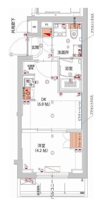 ハーモニーレジデンス武蔵小杉フォレストスクエアの物件間取画像