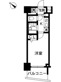 スカイコート池袋第7の物件間取画像