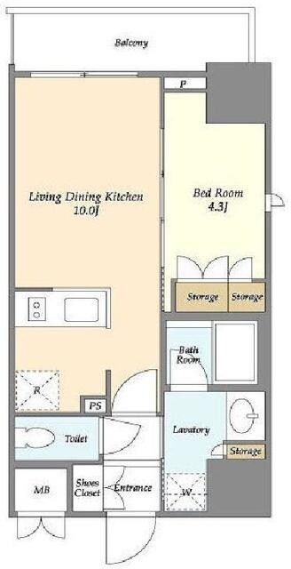 ラティエラ板橋の物件間取画像