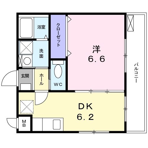 ジュネスメゾン中板橋の物件間取画像