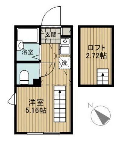 マーベラス洗足の物件間取画像