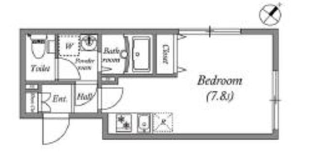 LEGALAND都立大学IIの物件間取画像