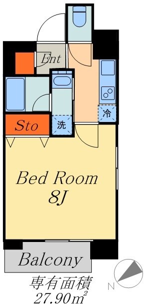 スカイコートパレス駒沢大学の物件間取画像