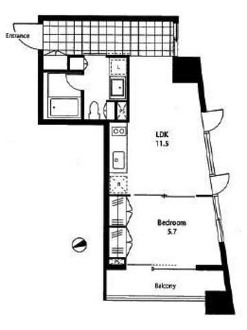 ベルファース戸越スタティオの物件間取画像