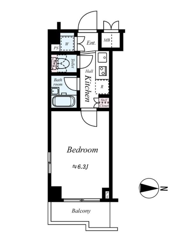 ルーブル武蔵新城の物件間取画像
