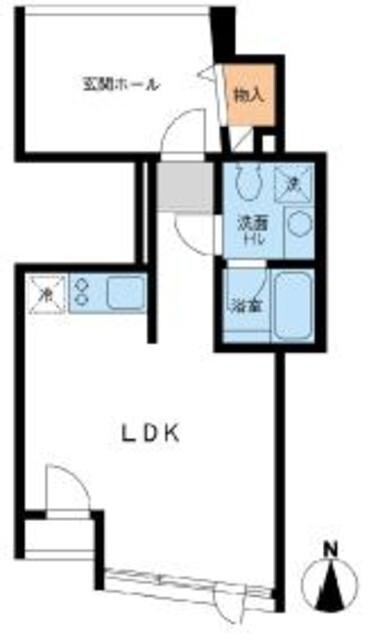 CIRCLE南麻布の物件間取画像