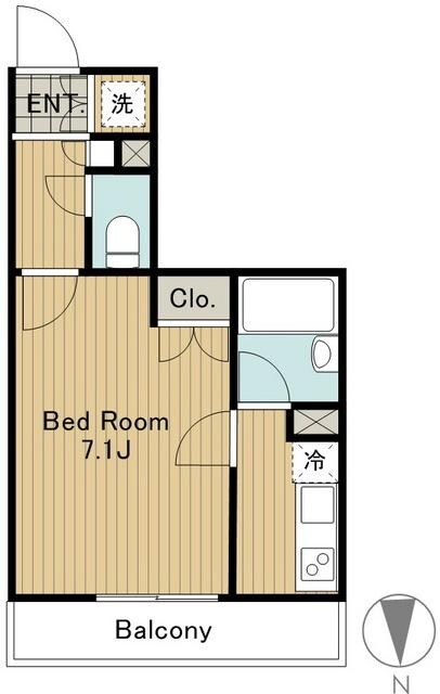 ラクラス学芸大学の物件間取画像