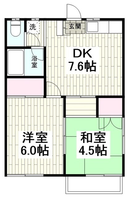 ジュエルハウスの物件間取画像