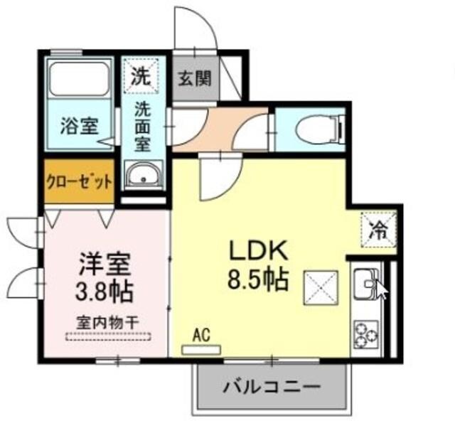 サンシャイン青葉の物件間取画像