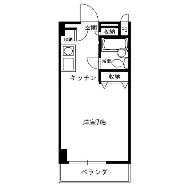 第7植村ビルの物件間取画像