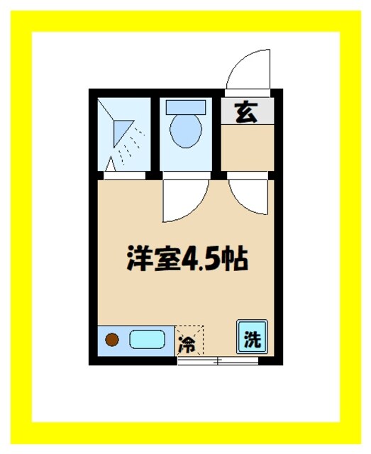 TM二子の物件間取画像