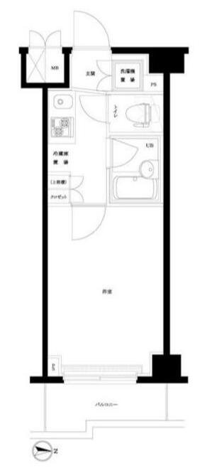 ルーブル武蔵新城の物件間取画像