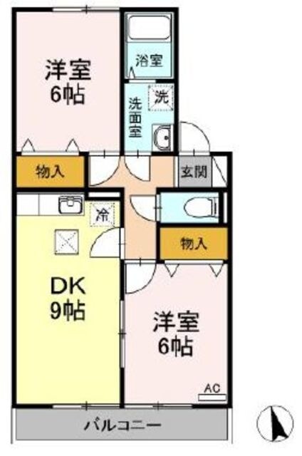ビューランドの物件間取画像