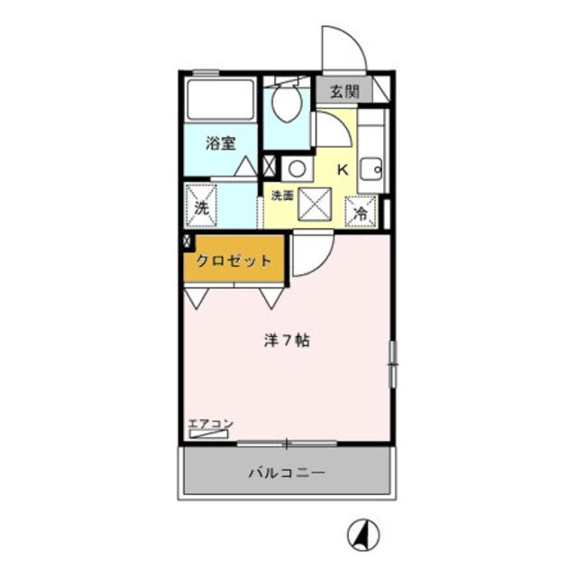 エスポワール新百合ヶ丘の物件間取画像