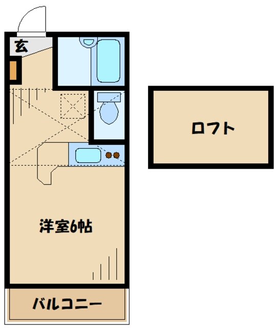 RISE相模大野の物件間取画像