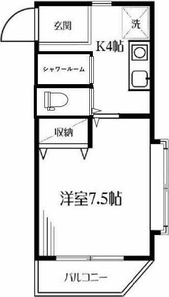 メゾンドAIIの物件間取画像