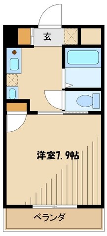 ハイツFK相模大野 の物件間取画像