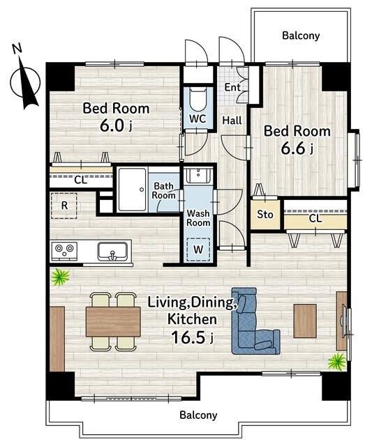 PLENDY南町田グランベリーパークの物件間取画像