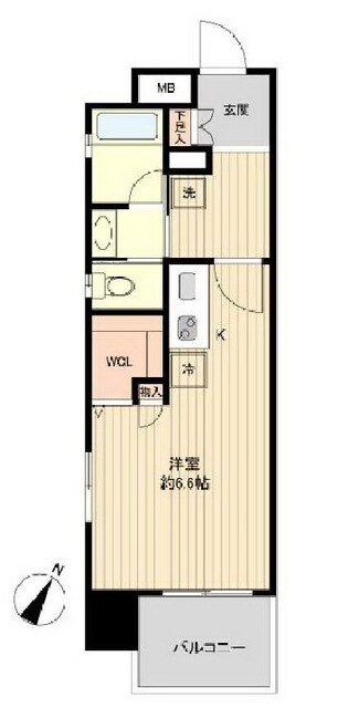 グラディート町田の物件間取画像