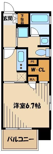 グラディート町田の物件間取画像