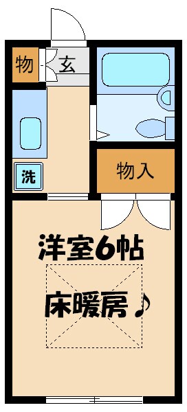 桜プレイスの物件間取画像