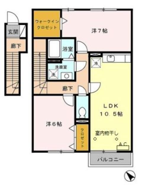 プレミールの物件間取画像