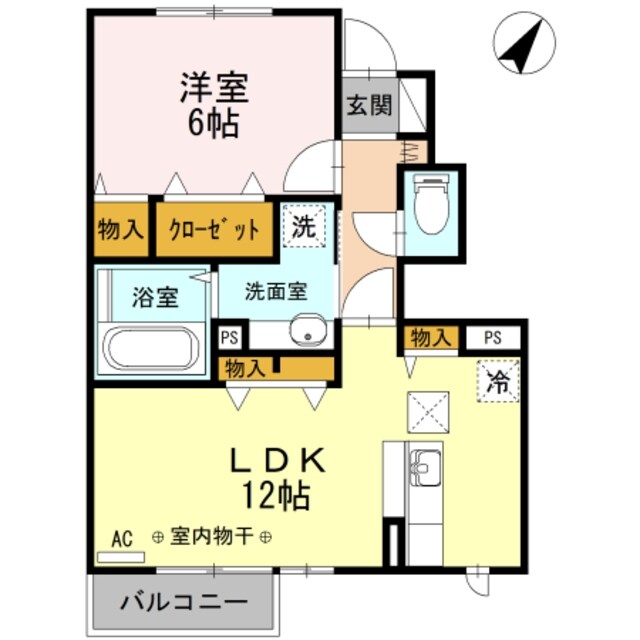 ブリュンヒルトの物件間取画像