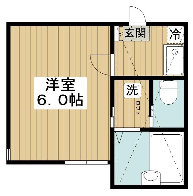 フローラ共和の物件間取画像