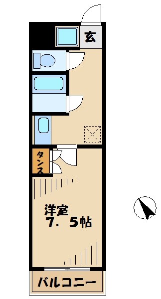 ルピナス8の物件間取画像