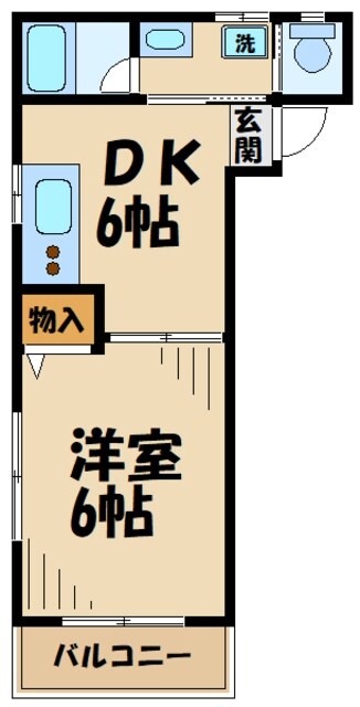 ブランシェ相模原の物件間取画像