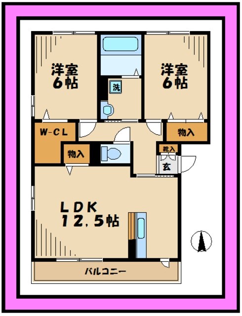 ラテールドゥの物件間取画像