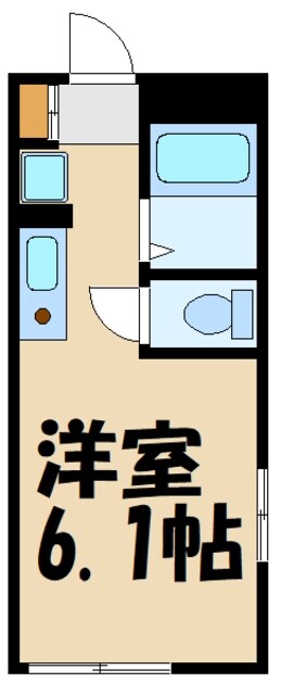 サイドガレージ矢部の物件間取画像