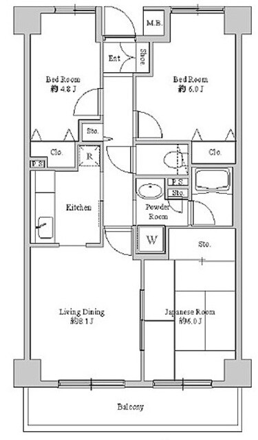 アーバンパーク市ヶ尾の物件間取画像