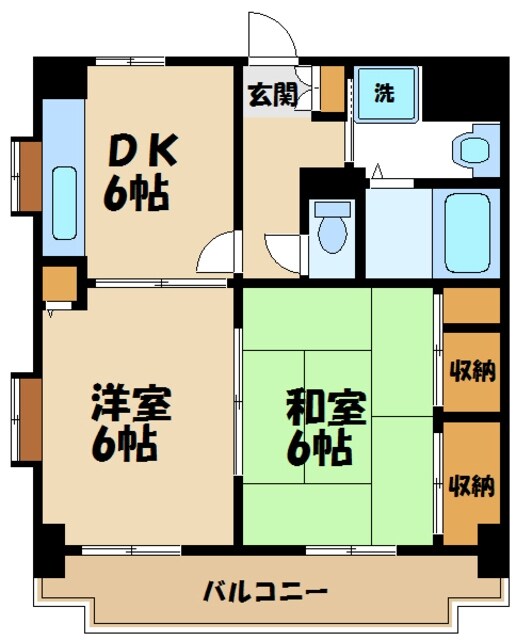 アクシスあざみ野の物件間取画像