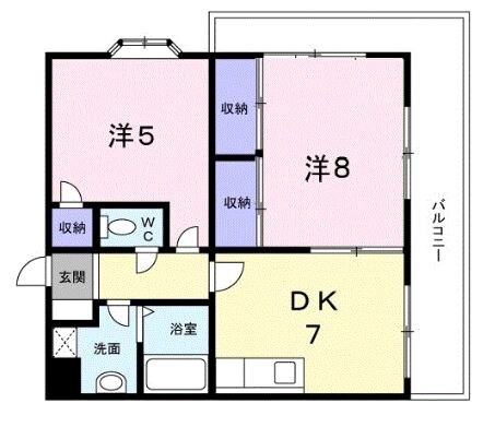 パークフジ小泉の物件間取画像
