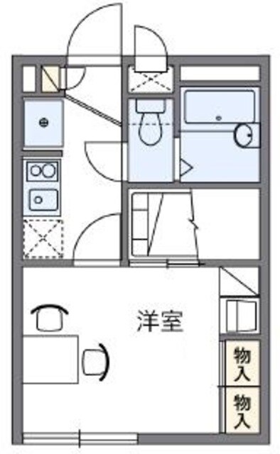 レオパレス杉山の物件間取画像