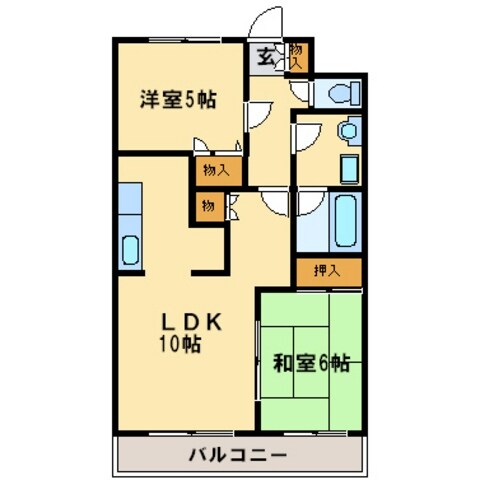 ソレイル梶ヶ谷IIの物件間取画像