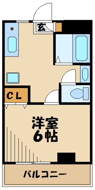 ヴェルデュールの物件間取画像