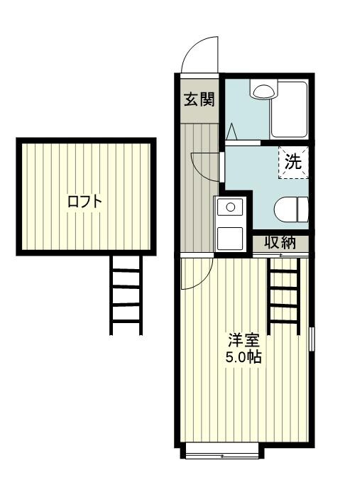 アザーレ・パッシオ長津田の物件間取画像