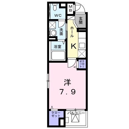 オネスティの物件間取画像