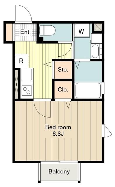 ラ・セーヌの物件間取画像