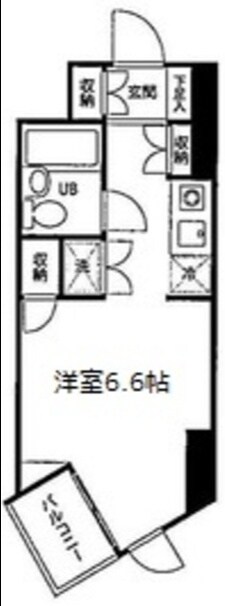 ドミトリー原町田の物件間取画像
