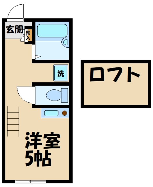 フロレゾン相模原の物件間取画像