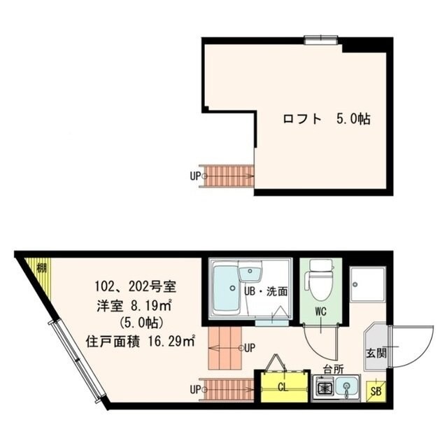 Stage上鶴間本町の物件間取画像