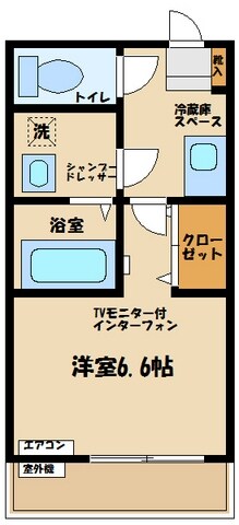 クレフラスト東淵野辺の物件間取画像