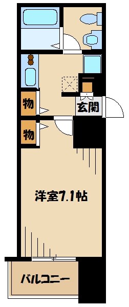 BPRレジデンス町田の物件間取画像