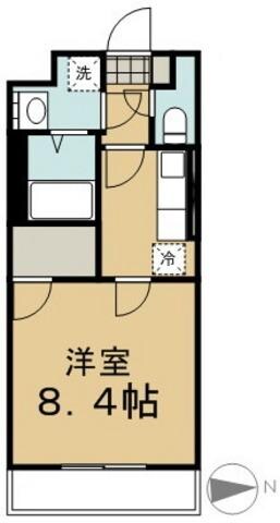 ボナール八王子の物件間取画像