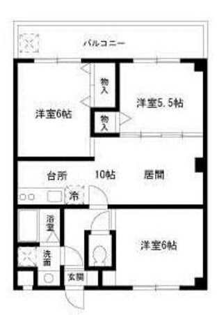 サンレジデンスの物件間取画像
