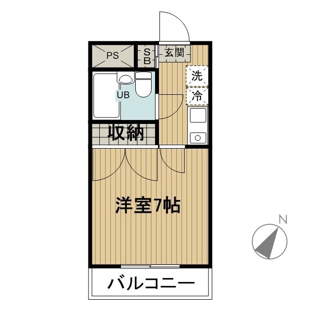 ヴェルデ多摩川の物件間取画像
